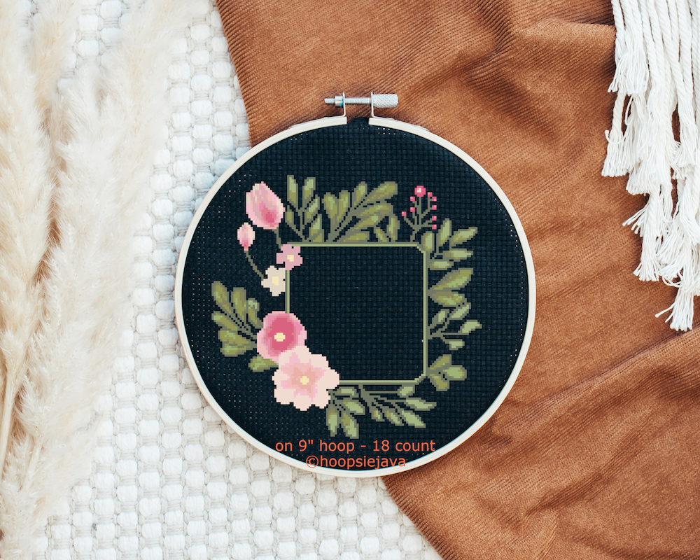 Pinata Cross Stitch Pattern – Hoopsie Java